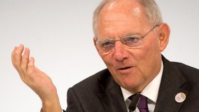 Wolfgang Schäuble wurde als Bundestagspräsident nominiert