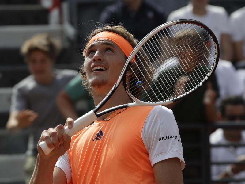 Zverev erreicht Finale bei Tennis-Turnier in Rom