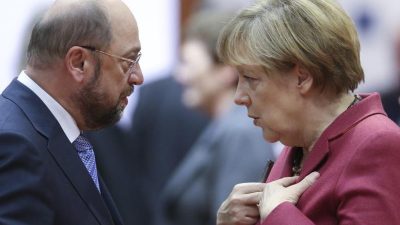 Martin Schulz: Medien sind zu sanft mit Angela Merkel – Politische Mitte ist „sediert“