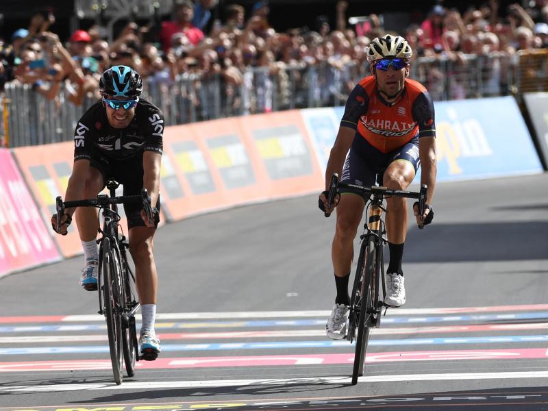 Italiener Nibali holt 16. Giro-Etappe