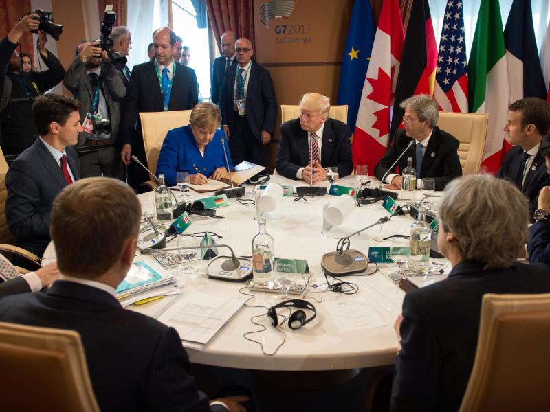 US-Präsident Trump lässt Einigung des G7-Gipfels zum Klima scheitern