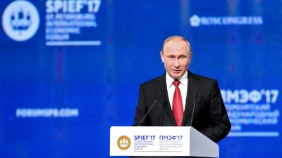 St. Petersburg International Economic Forum: Livestream 2. Tag – Präsident Putin traf sich mit Außenminister Gabriel
