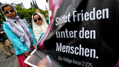 Berlin: Erneut kaum Teilnehmer bei Muslimen-Kundgebung gegen Extremismus