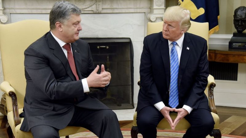 US-Präsident Trump trifft ukrainischen Staatschef Poroschenko – Sanktionen gegen Russland verschärft