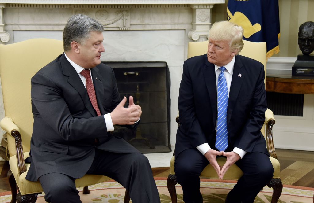US-Präsident Trump trifft ukrainischen Staatschef Poroschenko – Sanktionen gegen Russland verschärft