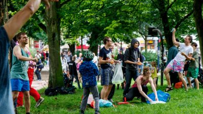 G20-Gegner demonstrieren für menschlichere Flüchtlingspolitik