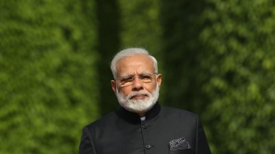 Indiens Premierminister Modi besucht US-Präsident Trump in Washington