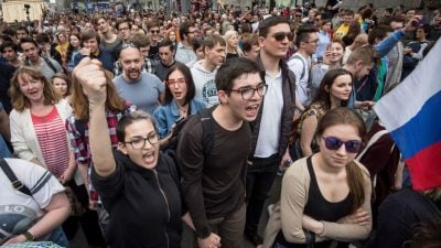 „Russland ohne Putin“: Kreml-Kritiker Nawalny nach nicht genehmigten Protesten zu 30 Tagen Haft verurteilt