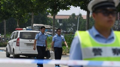 Explosion durch Bombe vor Kindergarten in China – Acht Tote