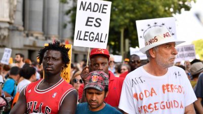 Madrid: NGOs organisieren Demonstration für weitere Flüchtlingsaufnahme – Fluchtursachen bleiben unberücksichtigt