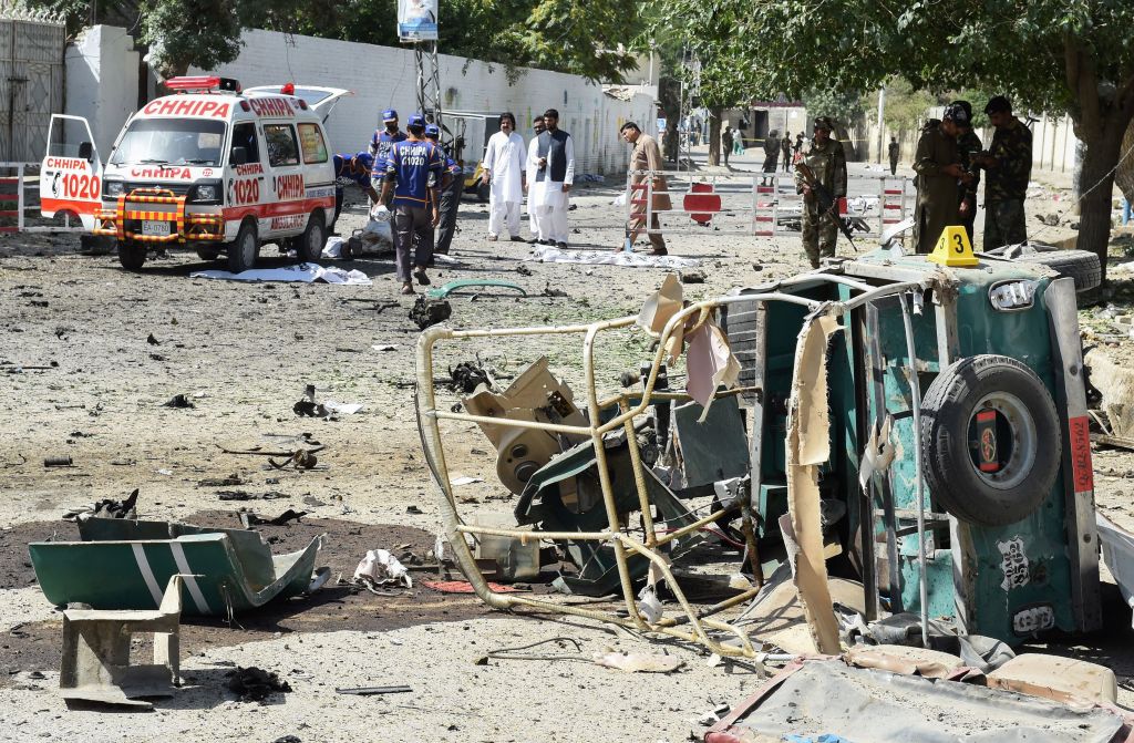 Elf Tote bei Explosion in Pakistan