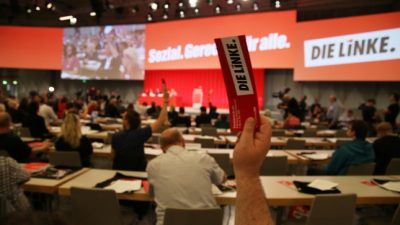 Linke ringt auf Parteitag um Rot-Rot-Grün – Opposition oder Regierungsbeteiligung?