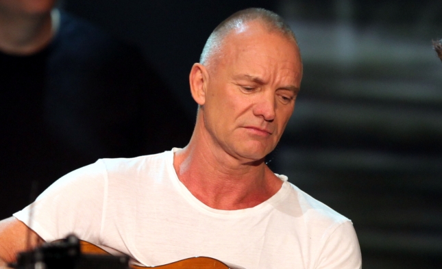 Sting macht am liebsten im Weinkeller Musik