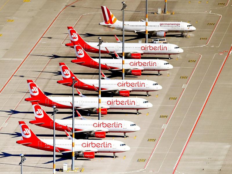 Wieder Flugausfälle bei Air Berlin – Einige Innerdeutsche Flüge annulliert