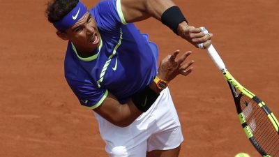 Nadal bei French Open mühelos im Viertelfinale