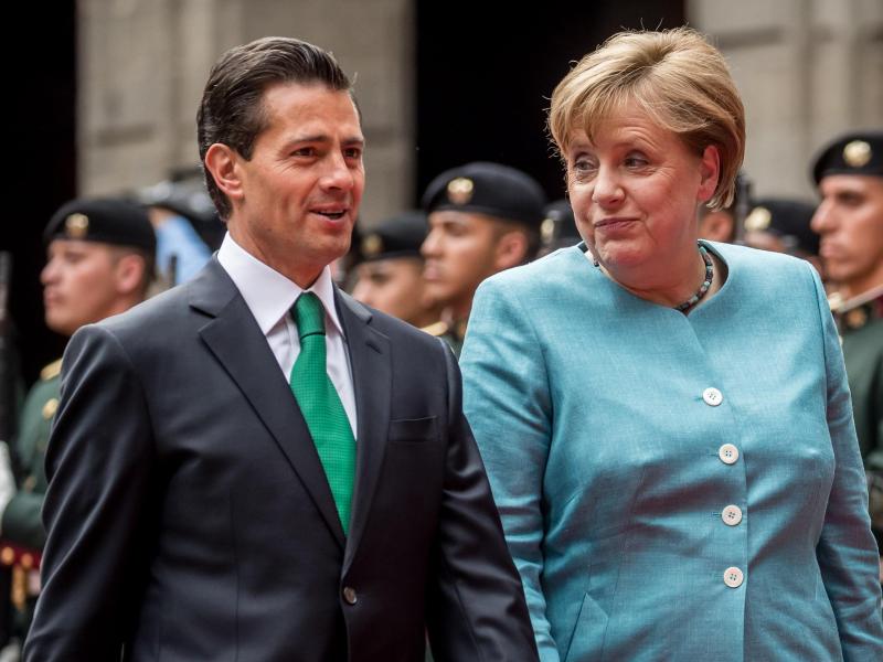 Merkel äußert sich in Mexiko besorgt über Lage in Venezuela