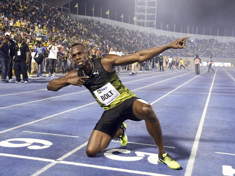 30 000 Fans verabschieden in Jamaika Usain Bolt