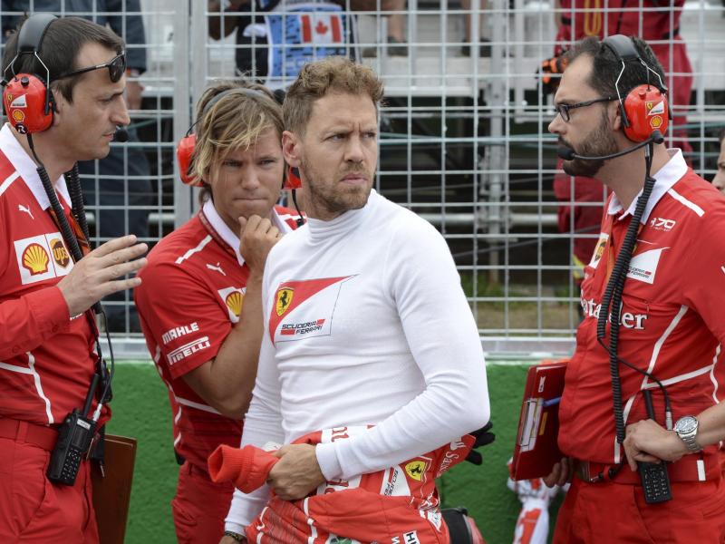 Wenn auch das Eis nicht will: Vettel hin- und hergerissen