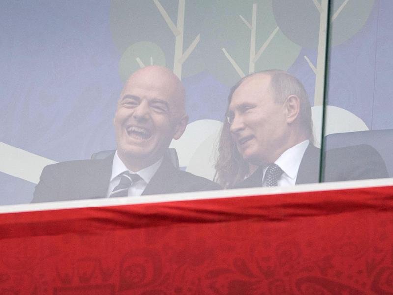 Putin vor Confed-Cup-Anpfiff: «Triumph des Sports»