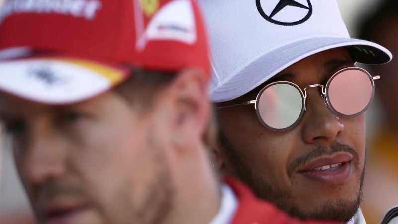 Vettel und Hamilton vor Baku-Rennen unter Strom