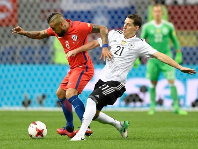 Stindl rettet Deutschland 1:1 nach Fehlstart gegen Chile