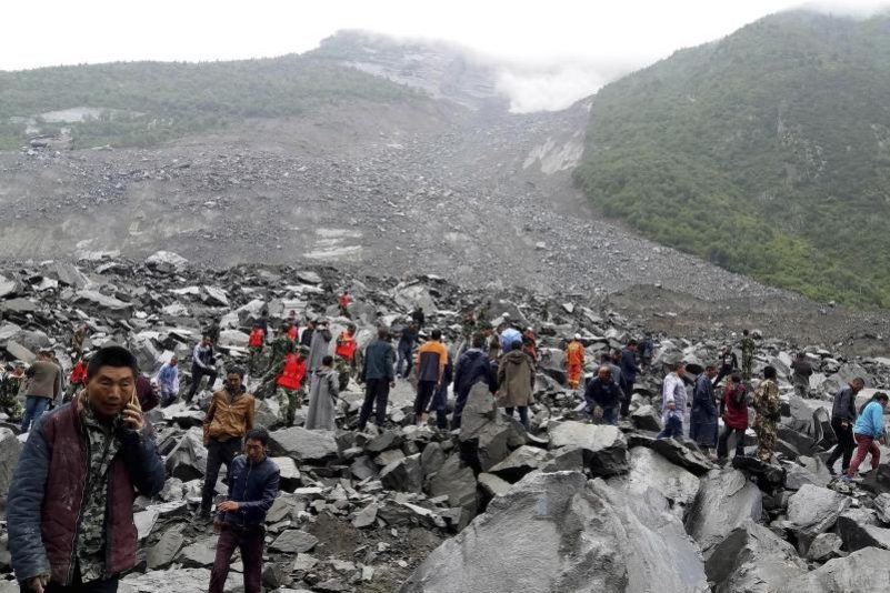 Suche nach 118 Vermissten nach Erdrutsch in China geht weiter