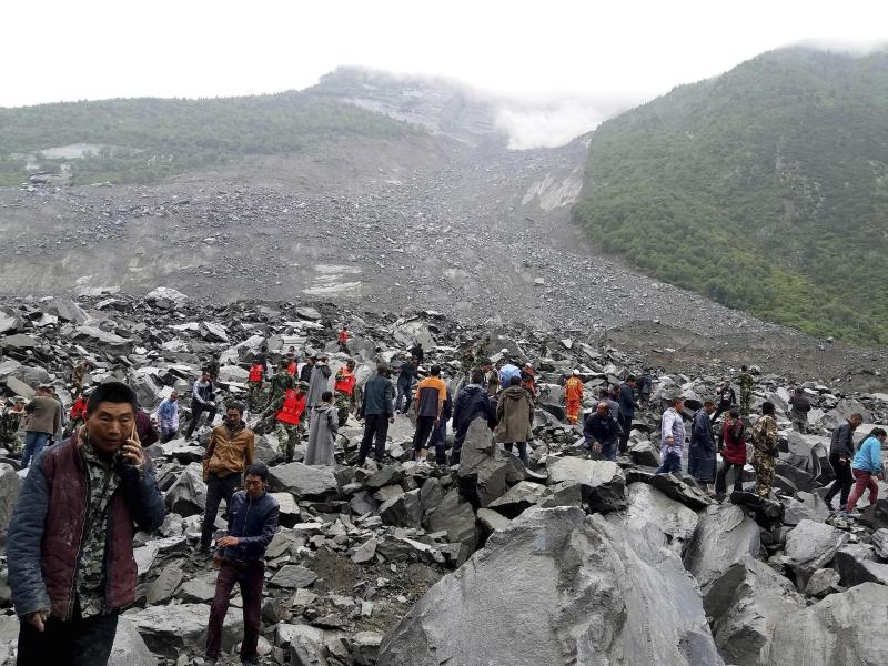 Suche nach 118 Vermissten nach Erdrutsch in China geht weiter