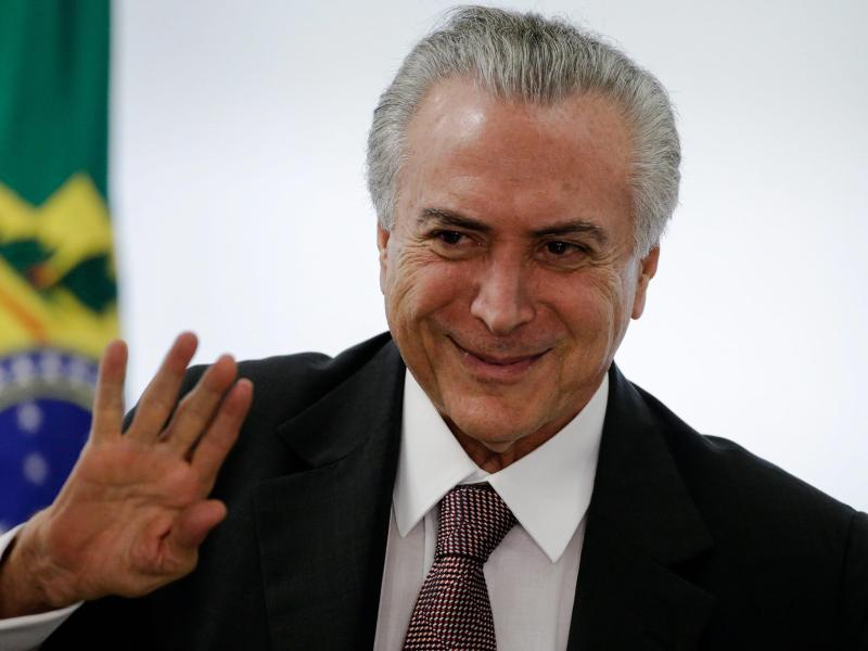 Brasiliens Staatschef Temer sagt G20-Gipfel ab