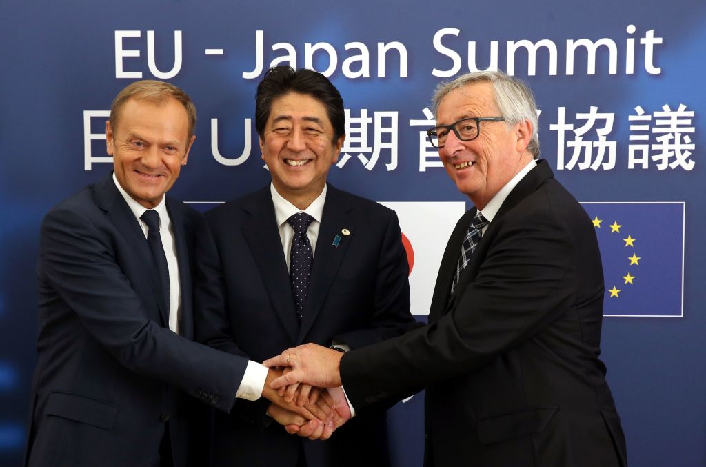 EU und Japan einigen sich grundsätzlich auf Freihandelsabkommen – Fast alle Zölle sollen abgeschafft werden