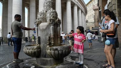 Wassermangel in Rom: Bürgermeisterin ruft Regierung um Hilfe