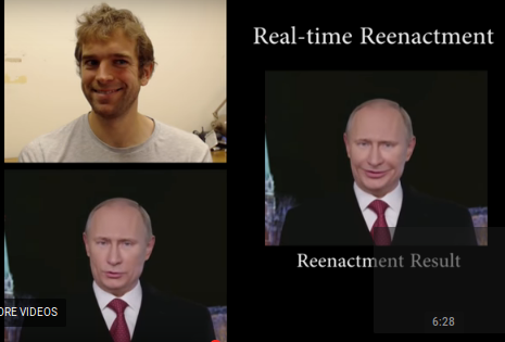 Video-Manipulation in Echtzeit – Wie ein deutscher Wissenschaftler Putins Gesicht steuert