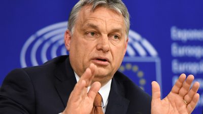 Orban vor EU-Verfahren: Migrationsfreundliche EU-Abgeordnete haben Urteil gegen Ungarn schon geschrieben