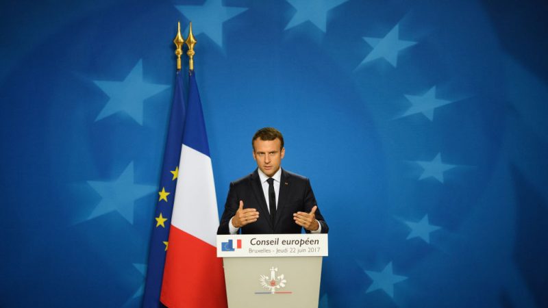 Frankreichs Präsident wirbt für eine Neugründung Europas