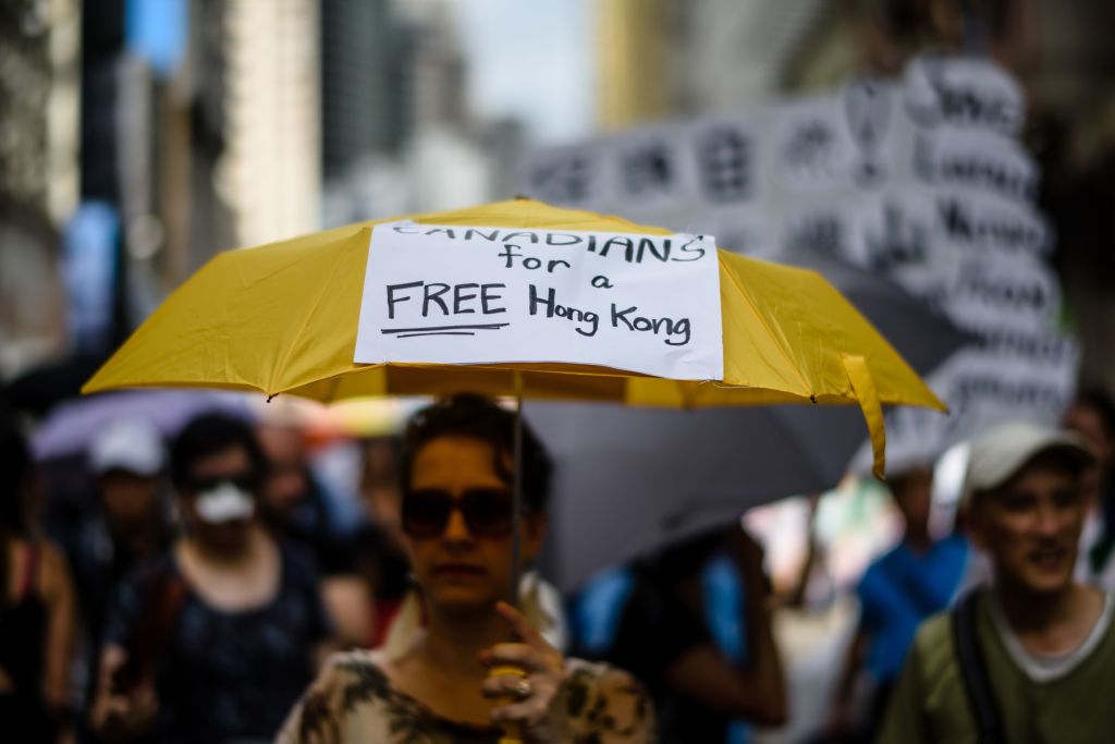 „Bitte befreit Hongkong“: Demonstranten in Hongkong bitten G20-Staaten um Unterstützung