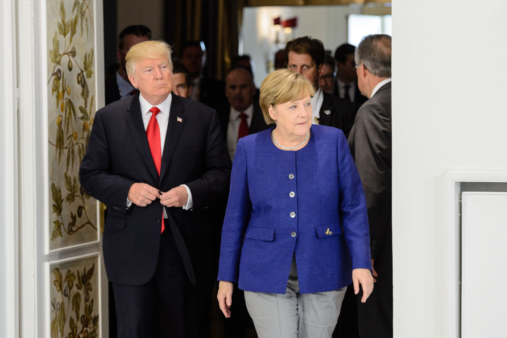 „Bild“: Merkel plant für den 27. April Besuch bei Trump