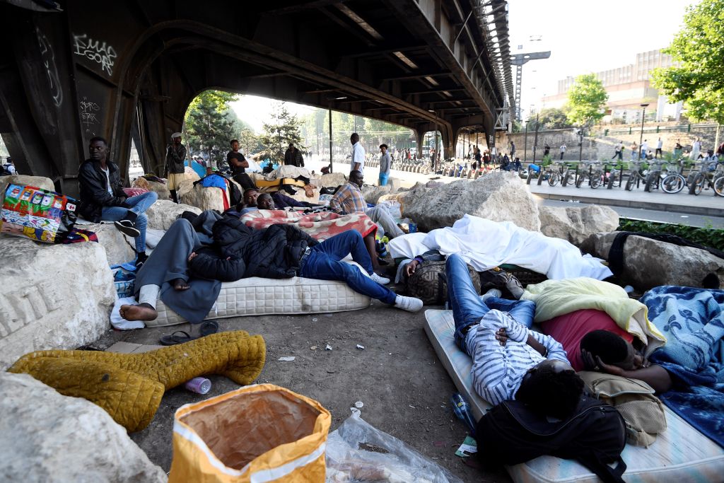 Flüchtlingslager in Paris mit rund 2800 Menschen geräumt