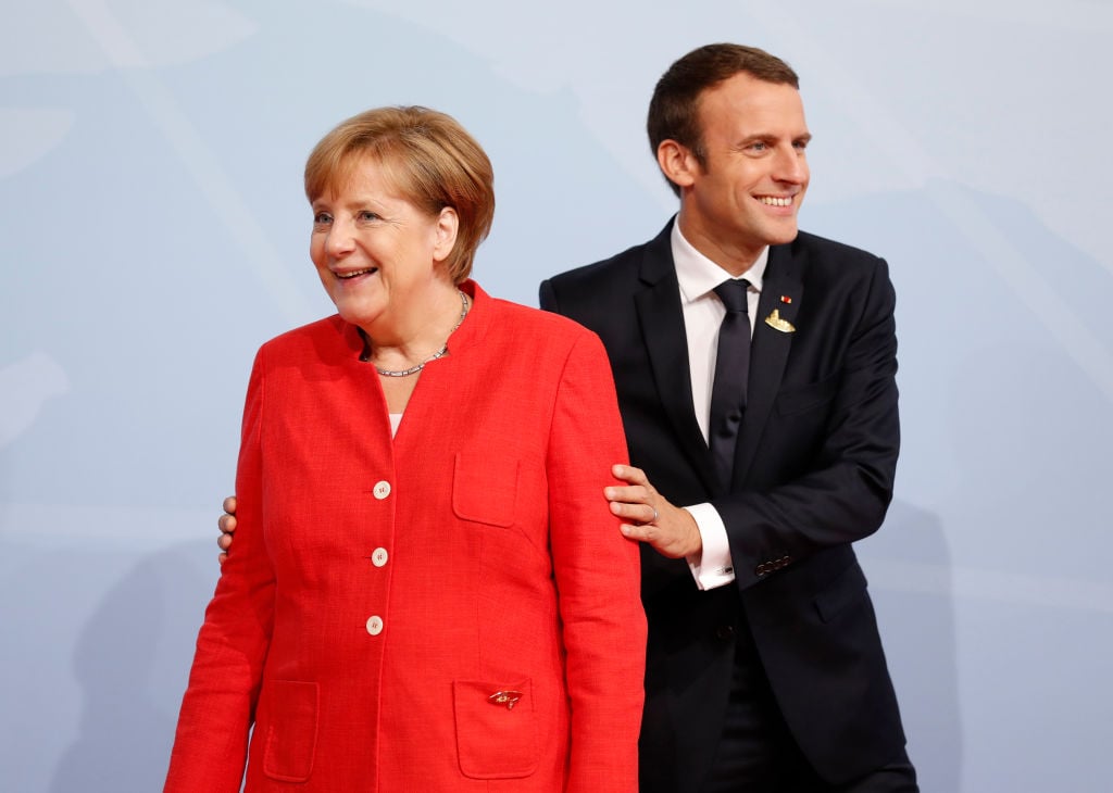 Merkel und Macron leiten deutsch-französischen Ministerrat in Paris