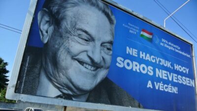 Anti-Soros-Plakate in Ungarn: „99 Prozent lehnen illegale Einwanderung ab“ – Kampagne kurzfristig eingstellt