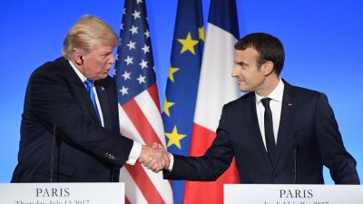 Nationalfeiertag: Trump in Paris und Gedenken in Nizza