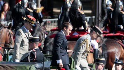 Livestream aus Paris: Trump und Macron bei Parade zum 14. Juli