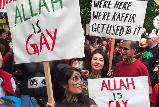 Gay-Pride-Parade in London: Ex-Muslime sorgen mit „Allah ist schwul!“-Plakate für Wirbel