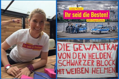 Bremen: “Extrem linke Vollspacken” nerven beim kleinen Danke-Fest für G20-Polizisten- Zuvor kostenlos “durchgefressen”