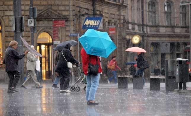 Wetterdienst warnt vor Dauerregen in Niedersachsen und Sachsen-Anhalt