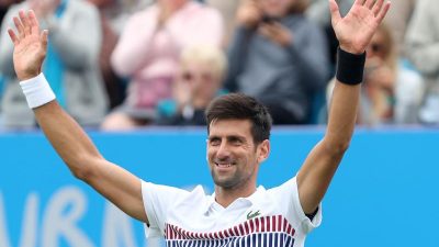 Djokovic gewinnt Wimbledon-Generalprobe – Sieg in Eastbourne