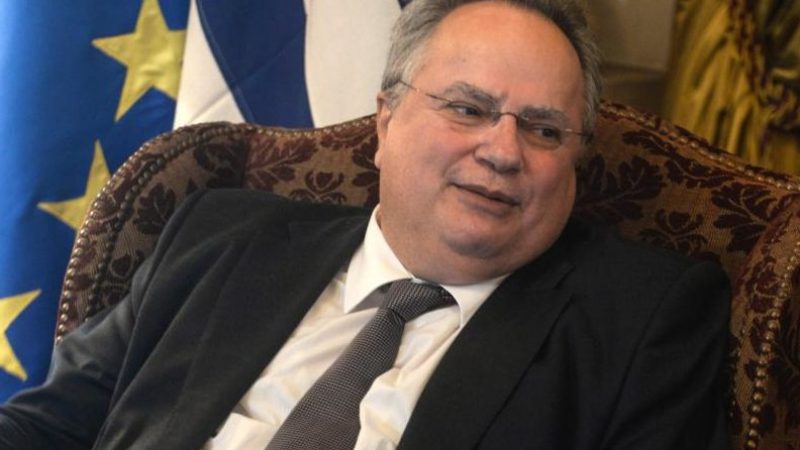 Griechenlands Außenminister Kotzias zurückgetreten