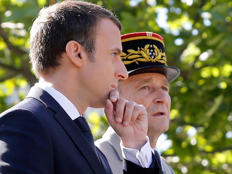 Frankreichs Armeechef tritt nach Streit mit Macron zurück