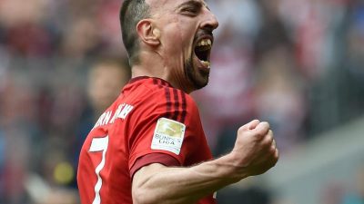 Ribéry: Mit ungebrochenem Ehrgeiz in finales Bayern-Hurra