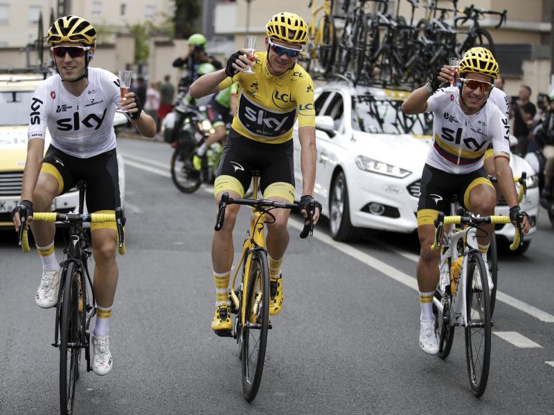 Chris Froome gewinnt zum vierten Mal die Tour de France