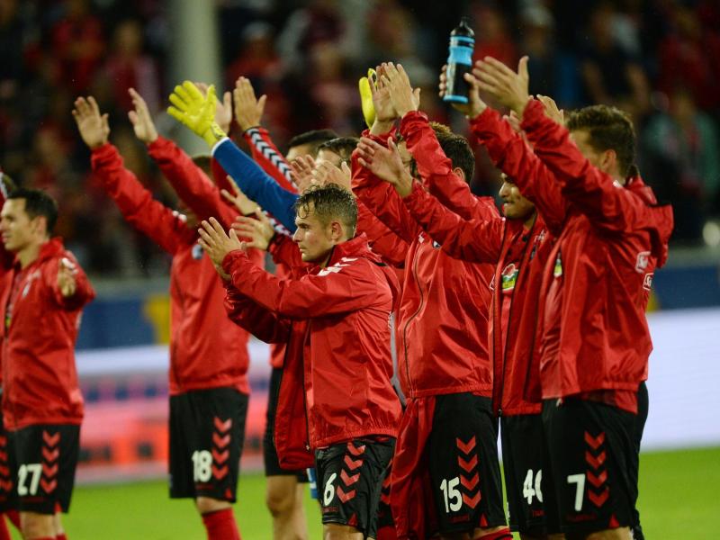 SC Freiburg mühsam auf Kurs Europa League