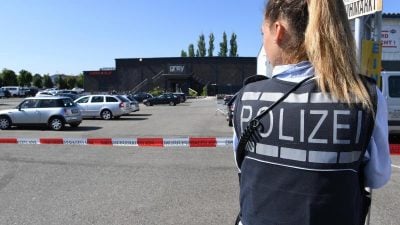 Jugendlicher schubst Frankfurter Polizistin in den Main